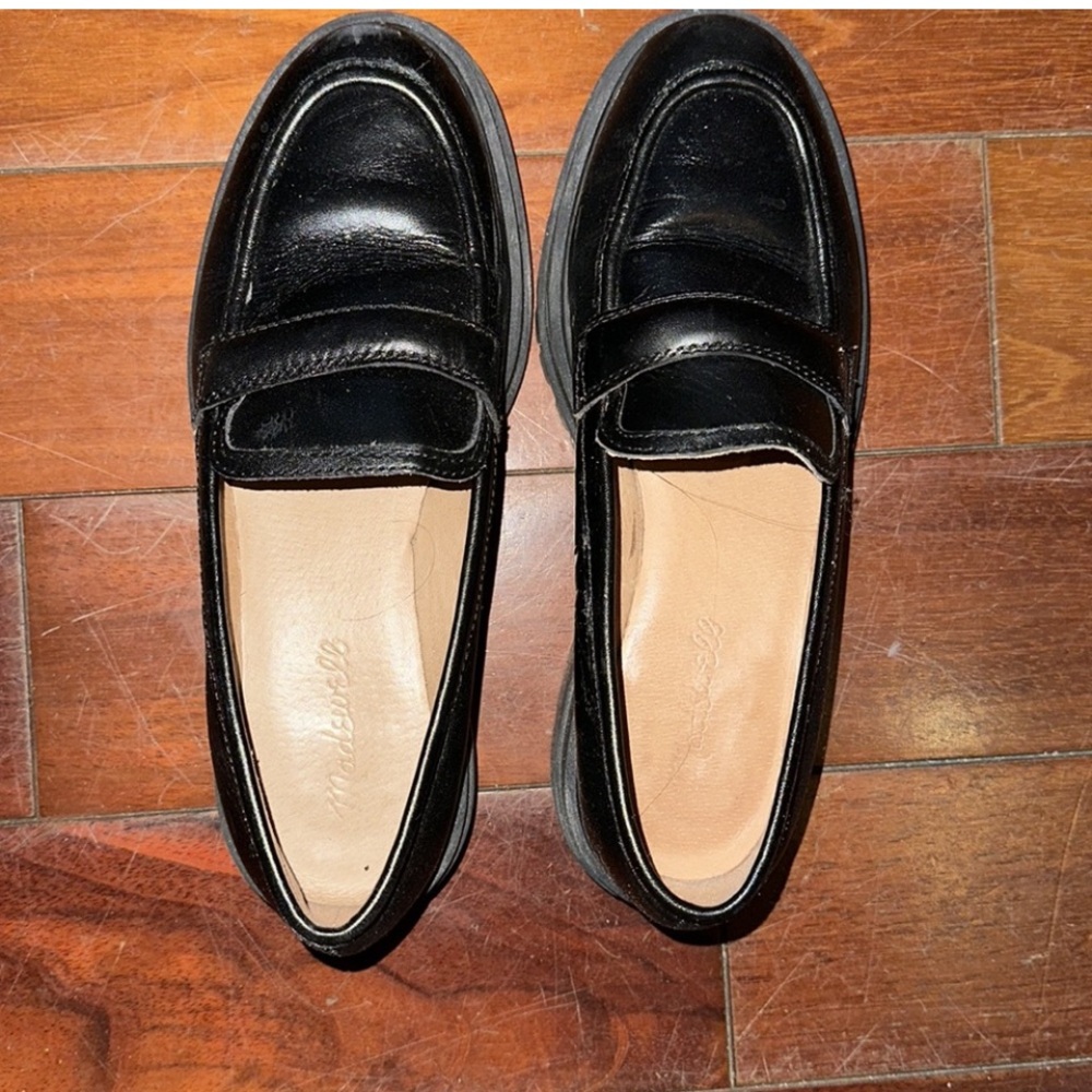 ☘️ TODAY ONLY - PRICE DROP MADEWELL - Bradley Lugsole Loafer - Black🖤 - Sz. 7.5 - Picture 7 of 12